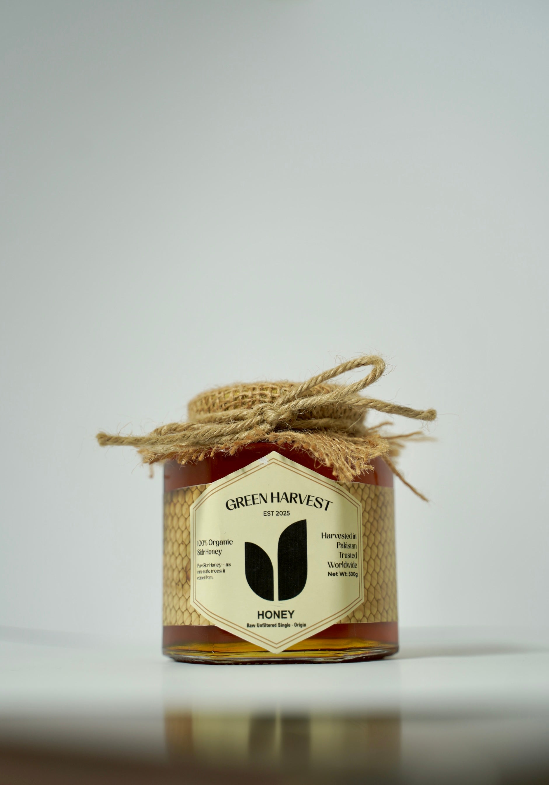 Green Harvest – 100% Pure Organic Sidr (Berri) Honey 400g