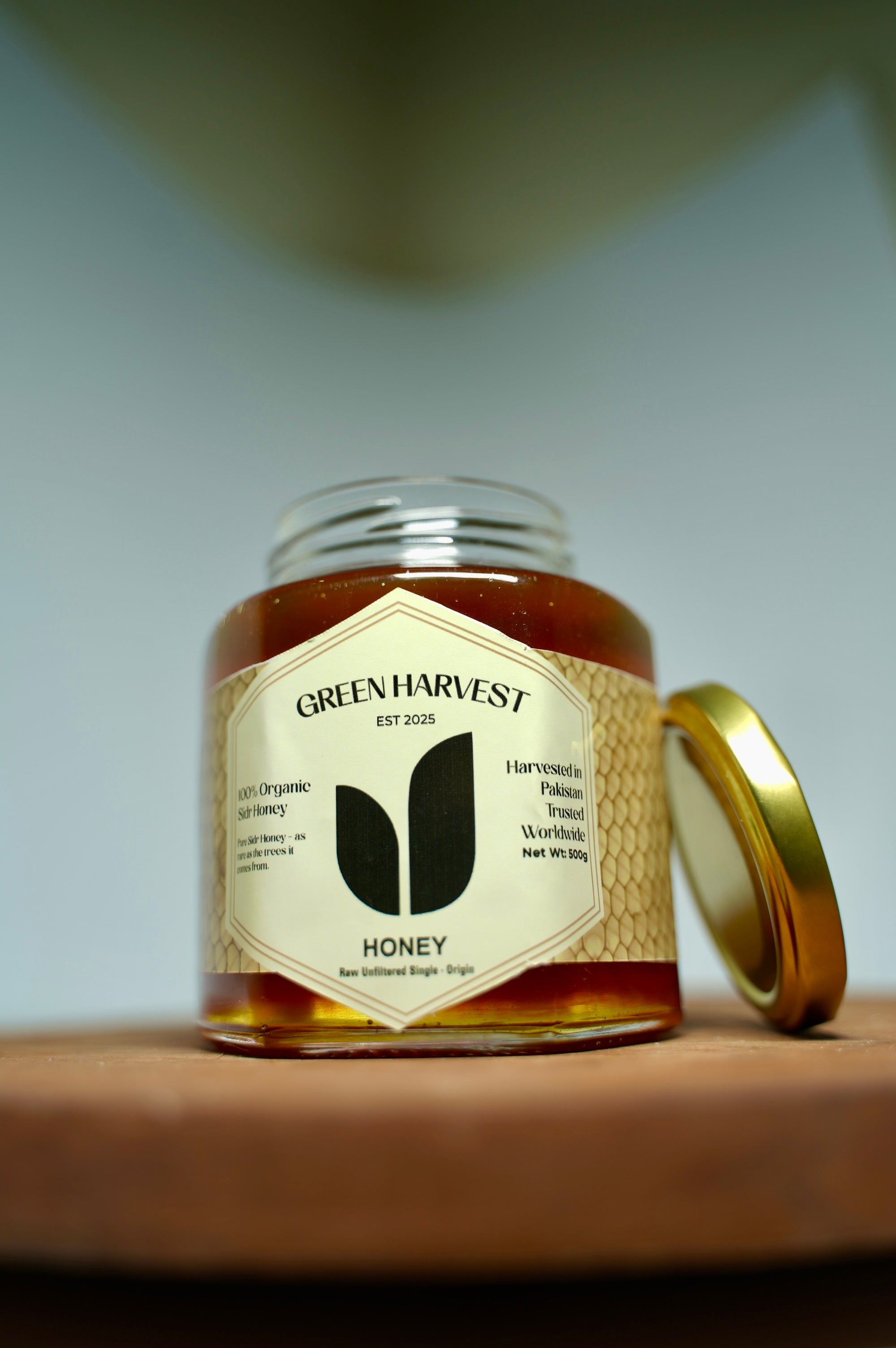 Green Harvest – 100% Pure Organic Sidr (Berri) Honey 400g