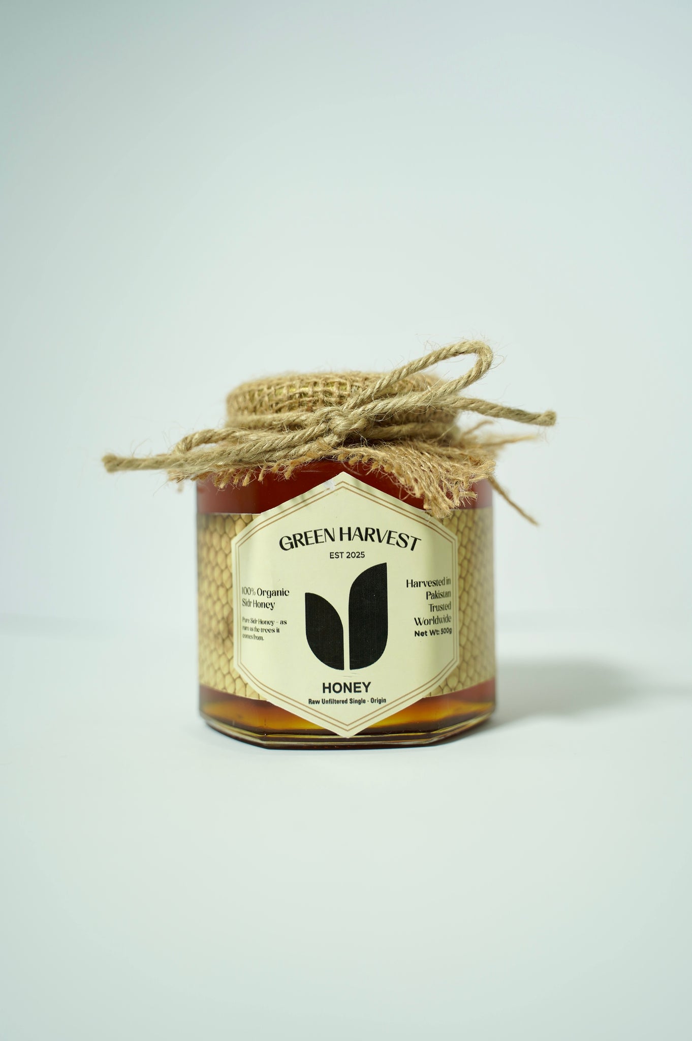 Green Harvest – 100% Pure Organic Sidr (Berri) Honey 400g